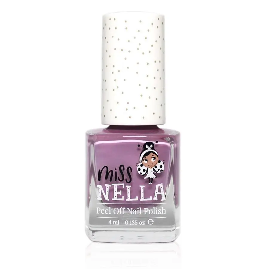 Miss Nella Bubble Gum 4Ml Peel Off Kids Nail Polish Beauty 1