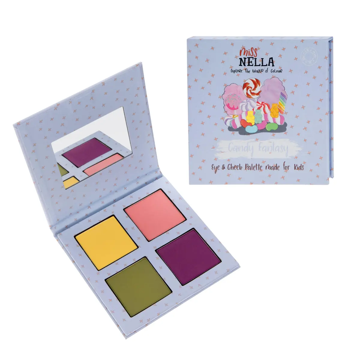 Miss Nella Candy Fantasy Eye & Cheek Palette 1