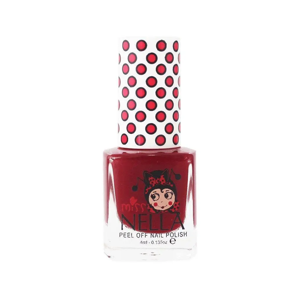 Miss Nella Fav Teacher 4Ml Peel Off Kids Nail Polish Beauty 1