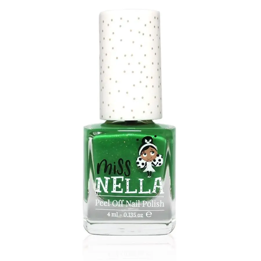 Miss Nella Kiss The Frog 4Ml Peel Off Kids Nail Polish Beauty 1