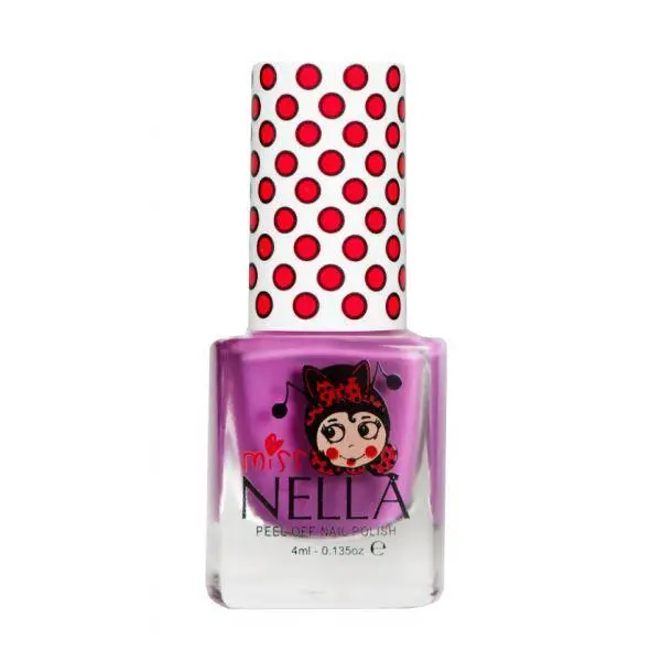 Miss Nella Little Poppet 4Ml Peel Off Kids Nail Polish Beauty 1