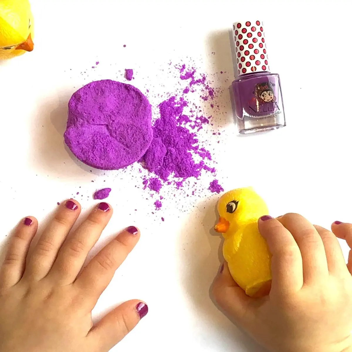 Miss Nella Little Poppet 4Ml Peel Off Kids Nail Polish Beauty 2
