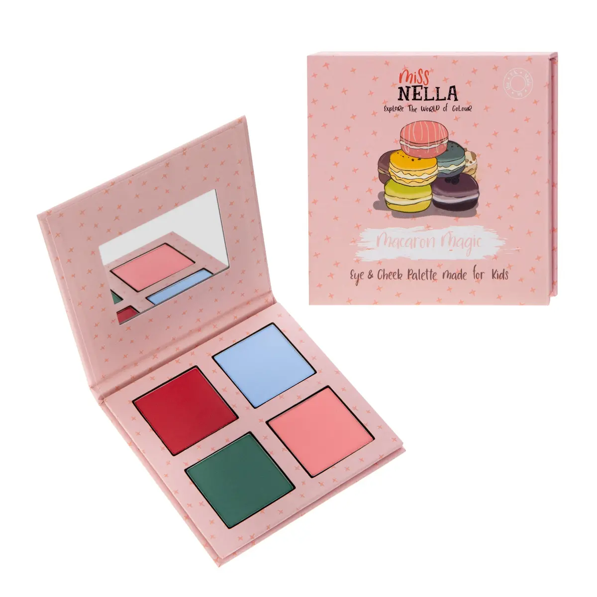 Miss Nella Macaron Magic Eye & Cheek Palette 1