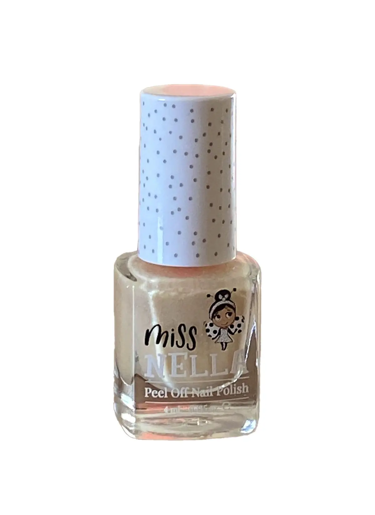 Miss Nella Peach Slushie 4Ml Peel Off Kids Nail Polish 1