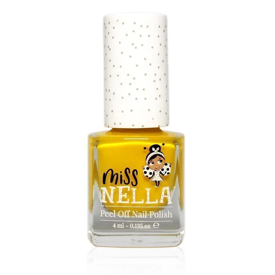 Miss Nella Sun Kissed 4Ml Peel Off Kids Nail Polish Beauty 1