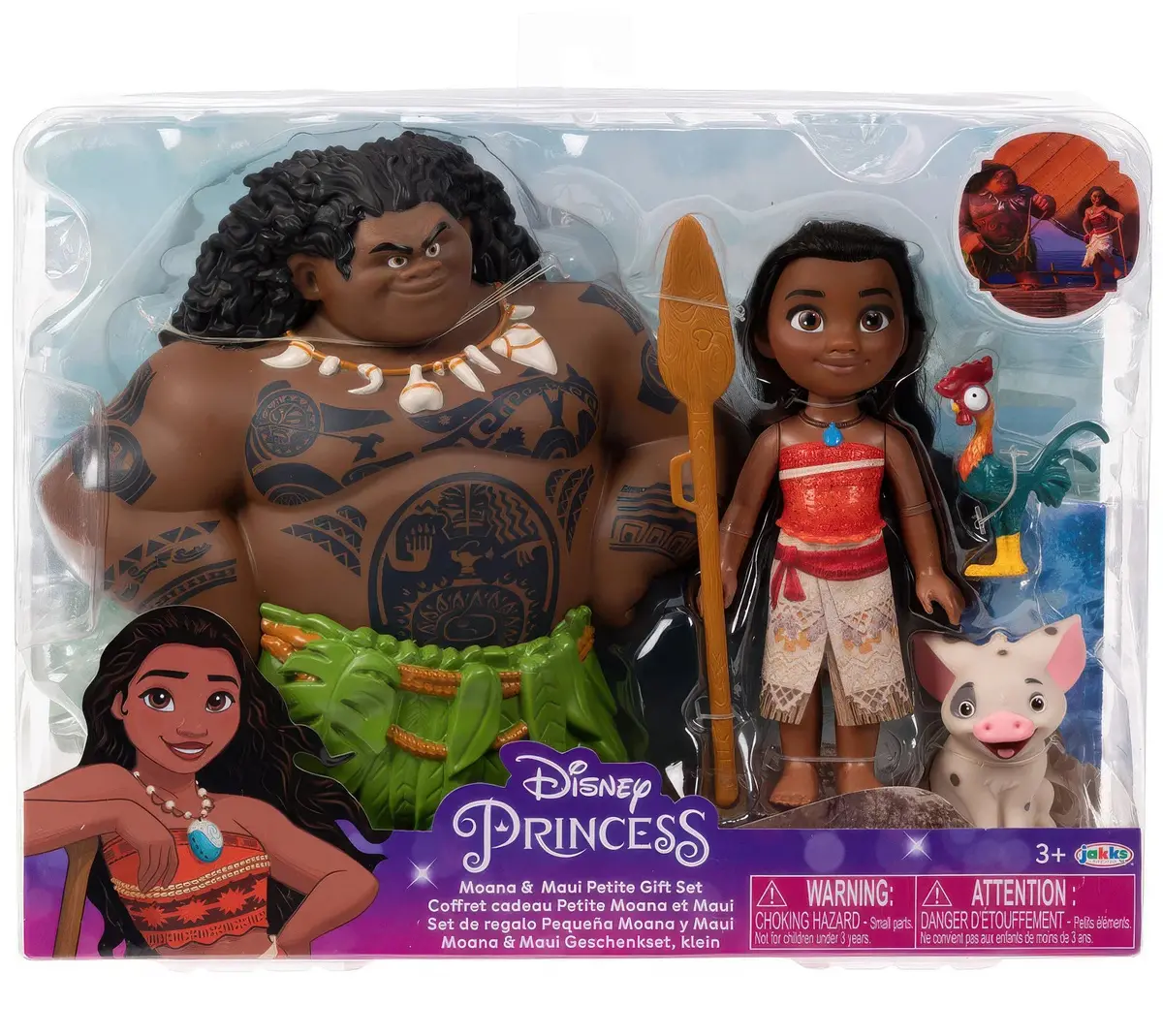 Moana & Maui Petite Doll Gift Set 1