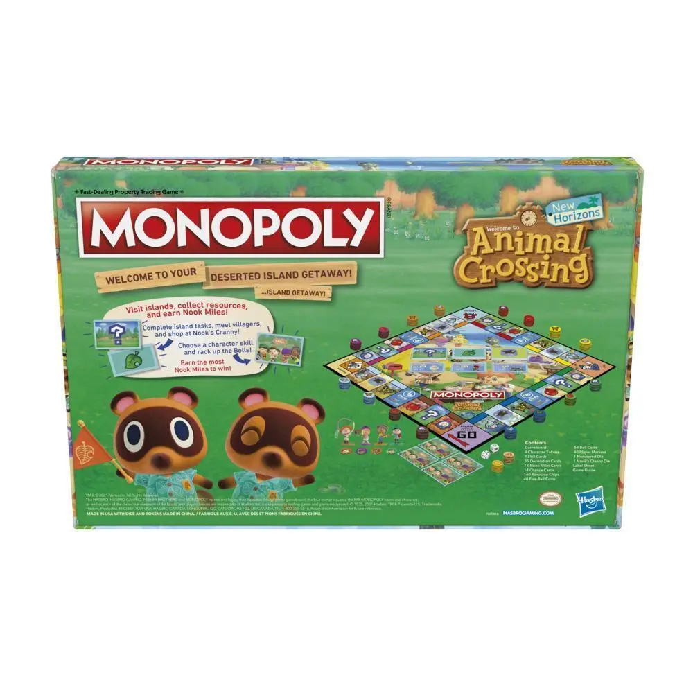 Monopoly Animal Crossing New Horizons Edition Board Game 2