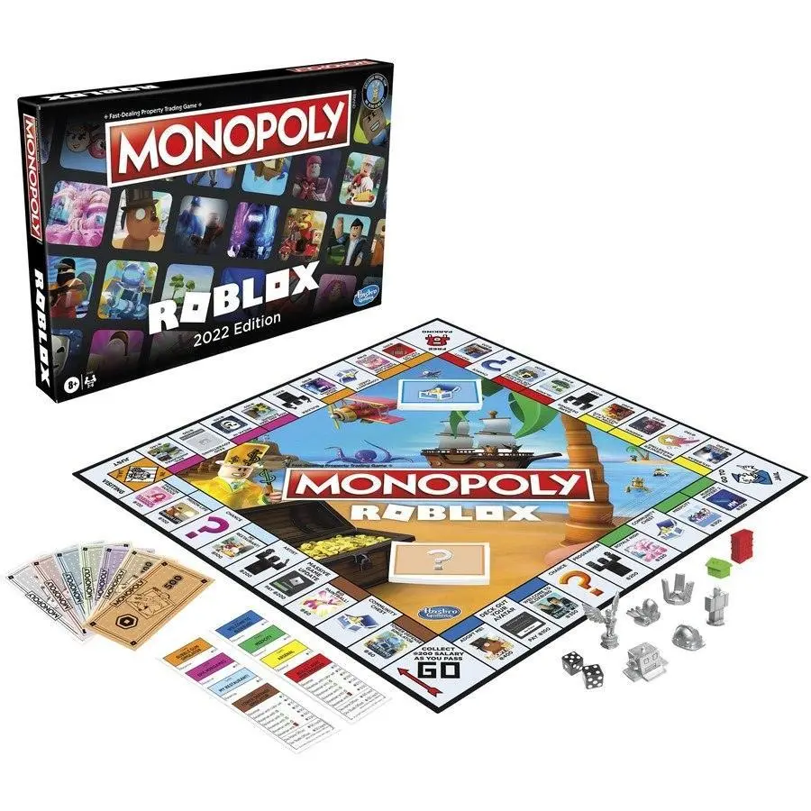 Monopoly: Roblox 2022 Edition Board Game 1