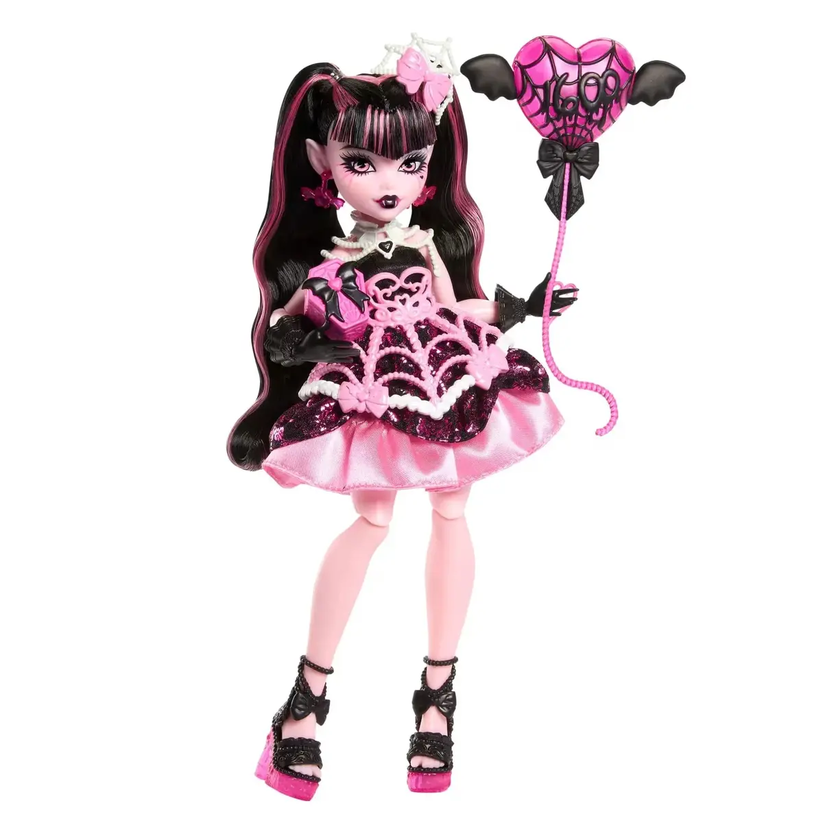 Monster High Scary Sweet Birthday Draculaura Doll With Balloon & Gift 1
