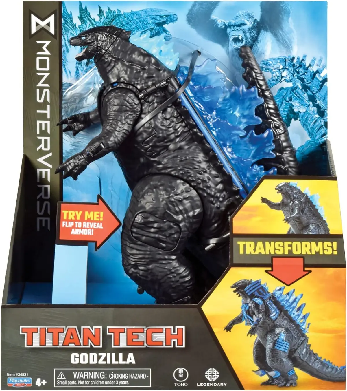 Monsterverse Deluxe Transforming Godzilla Titan Tech Figure 1