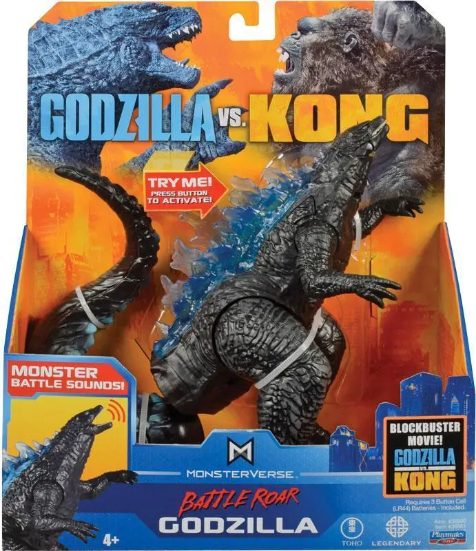 Monsterverse Godzilla Vs Kong Battle Roar Godzilla Action Figure 1
