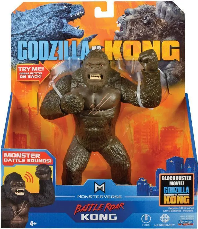 Monsterverse Godzilla Vs Kong King Kong Roaring Interactive Toy 1