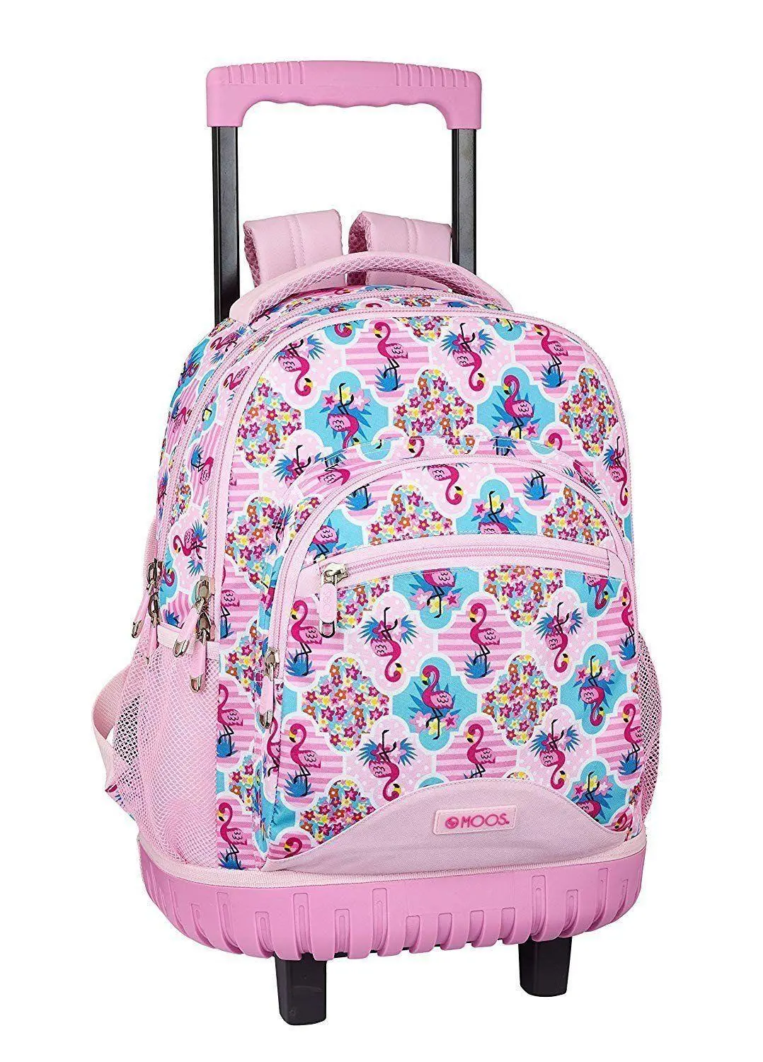 Moose Toys Moos Flamingo Pink Large Rucksack Trolley Bag School 1
