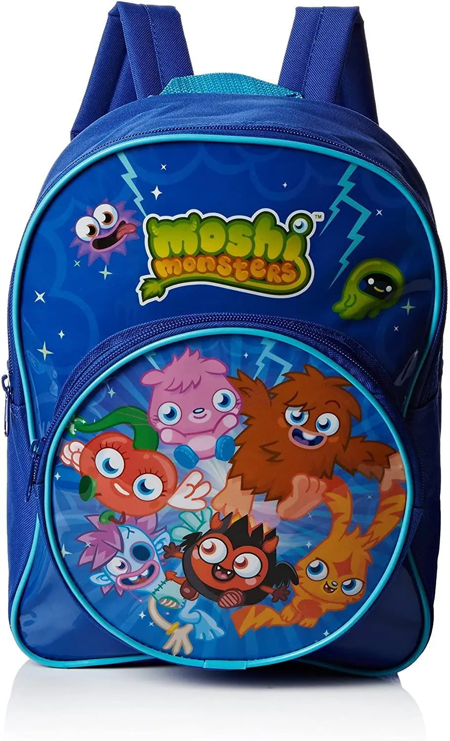 Moshi Monsters Backpack With Pocket 32Cm - Blue 1