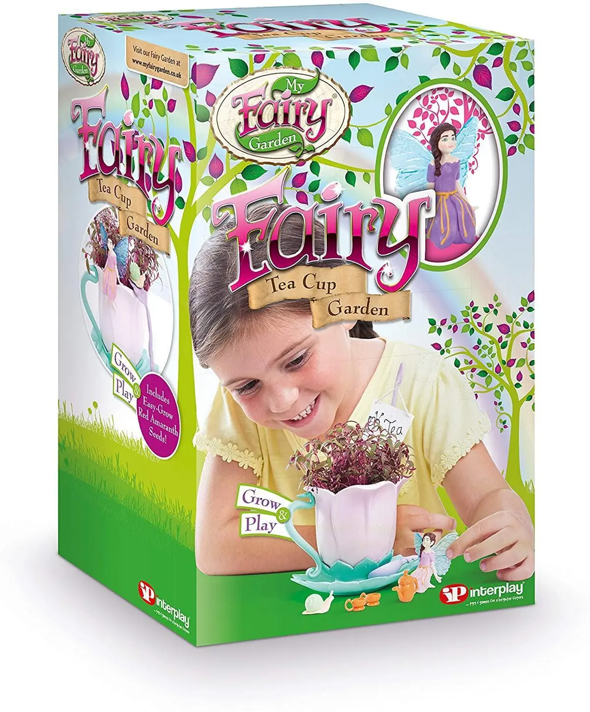 My Fairy Garden Fg209 Fairies Tea Cup Garden Playset 1