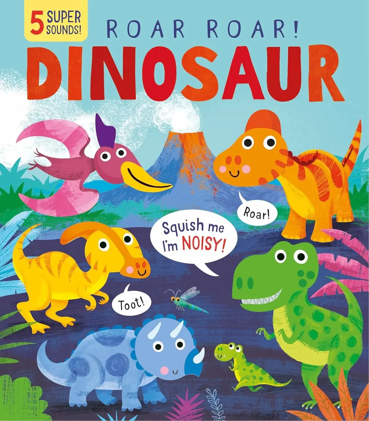 My First Touch And Feel Sound Interactive Dinosaur Book 1