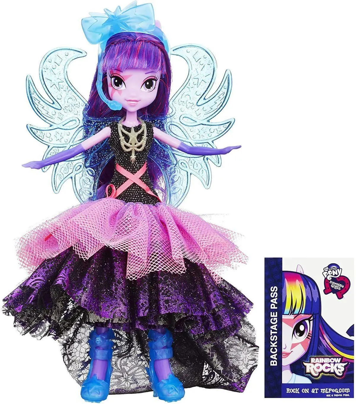My Little Pony Equestria Girls Rainbow Rocks Deluxe Dress Twilight Sparkle Doll Dolls 1