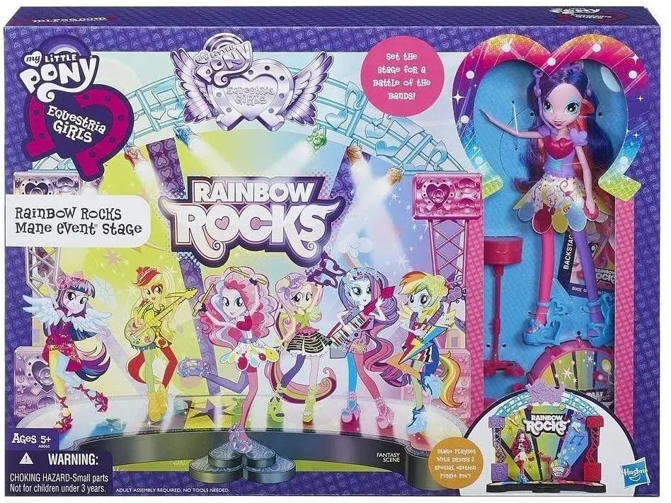My Little Pony Equestria Girls Rainbow Rocks Mane Event Stage Playset 1