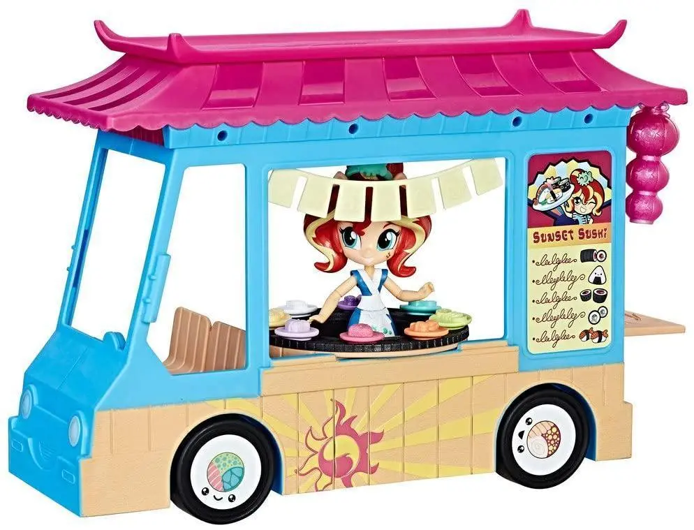 My Little Pony Equestria Girls Rollin' Sushi Truck Playset 1