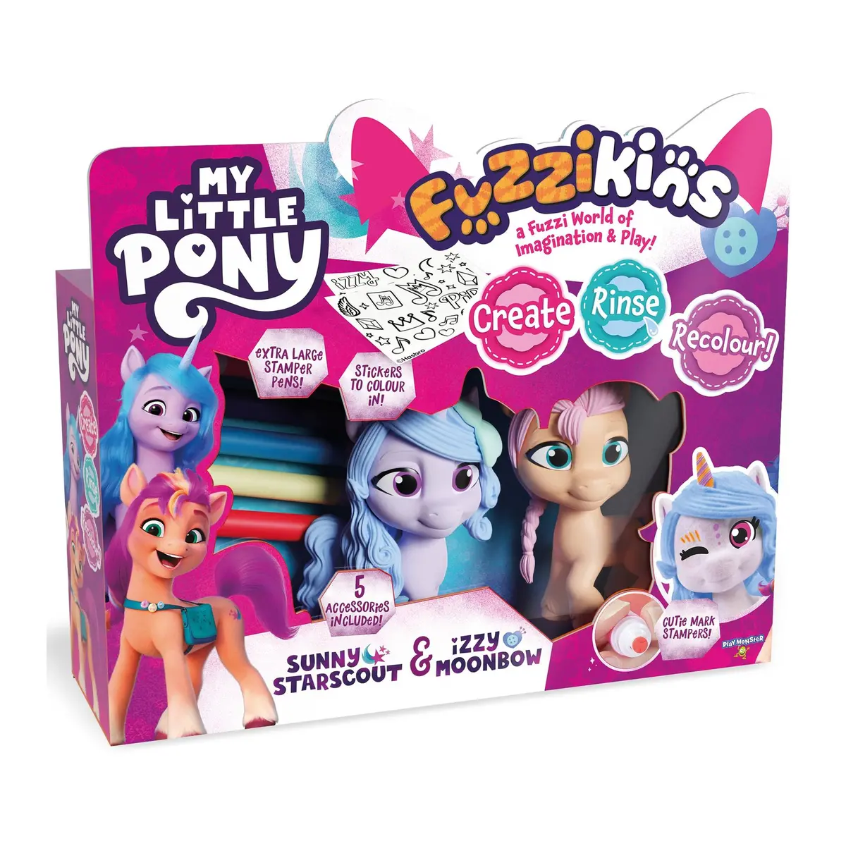 My Little Pony Fuzzikins Sunny & Izzy Twin Pack 1