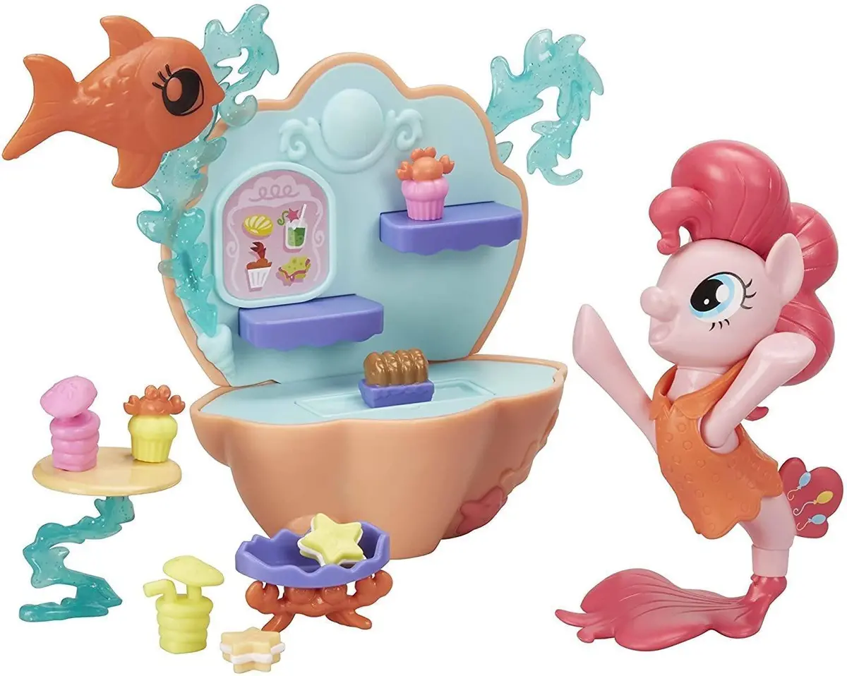 My Little Pony My Little Pony: The Movie Pinkie Pie Undersea Café Playset 1