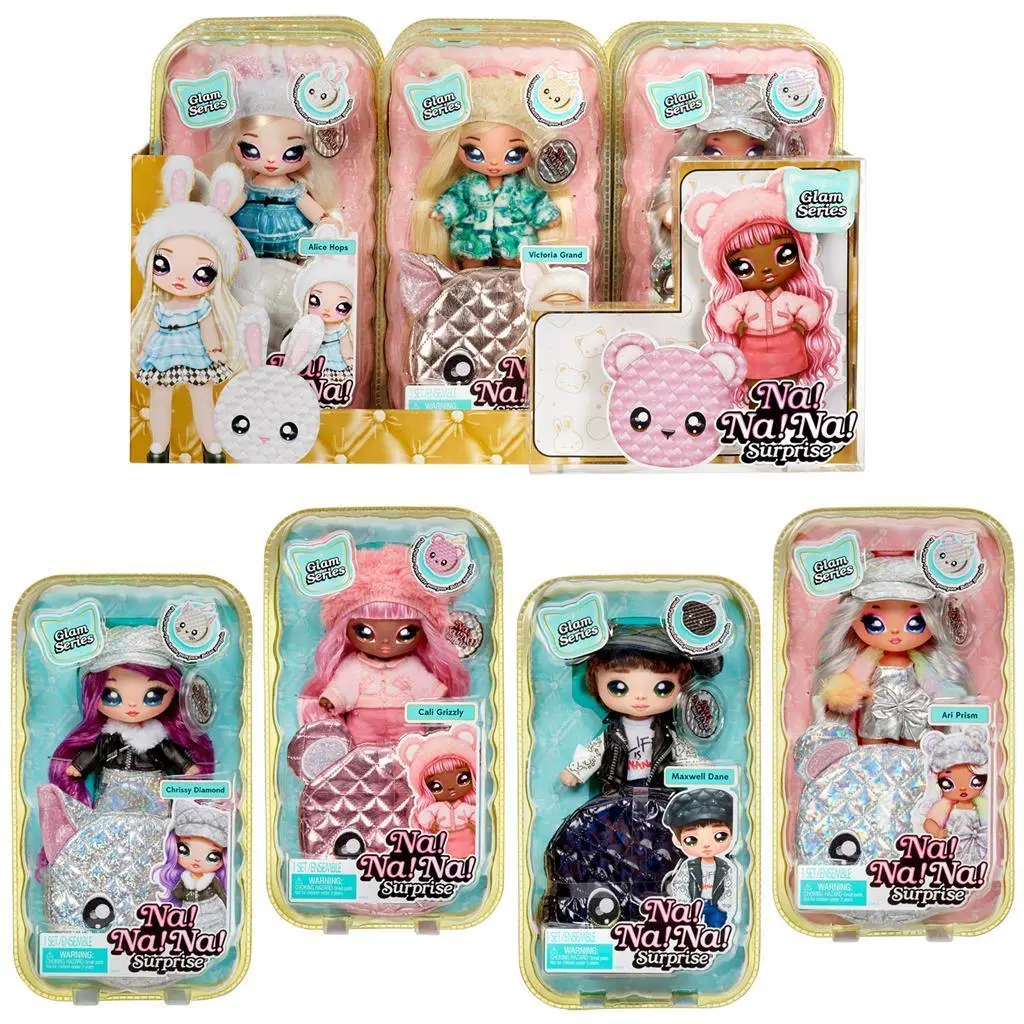 Na! Na! Na! Surprise 2-In-1 Pom Doll & Purse Assortment 1