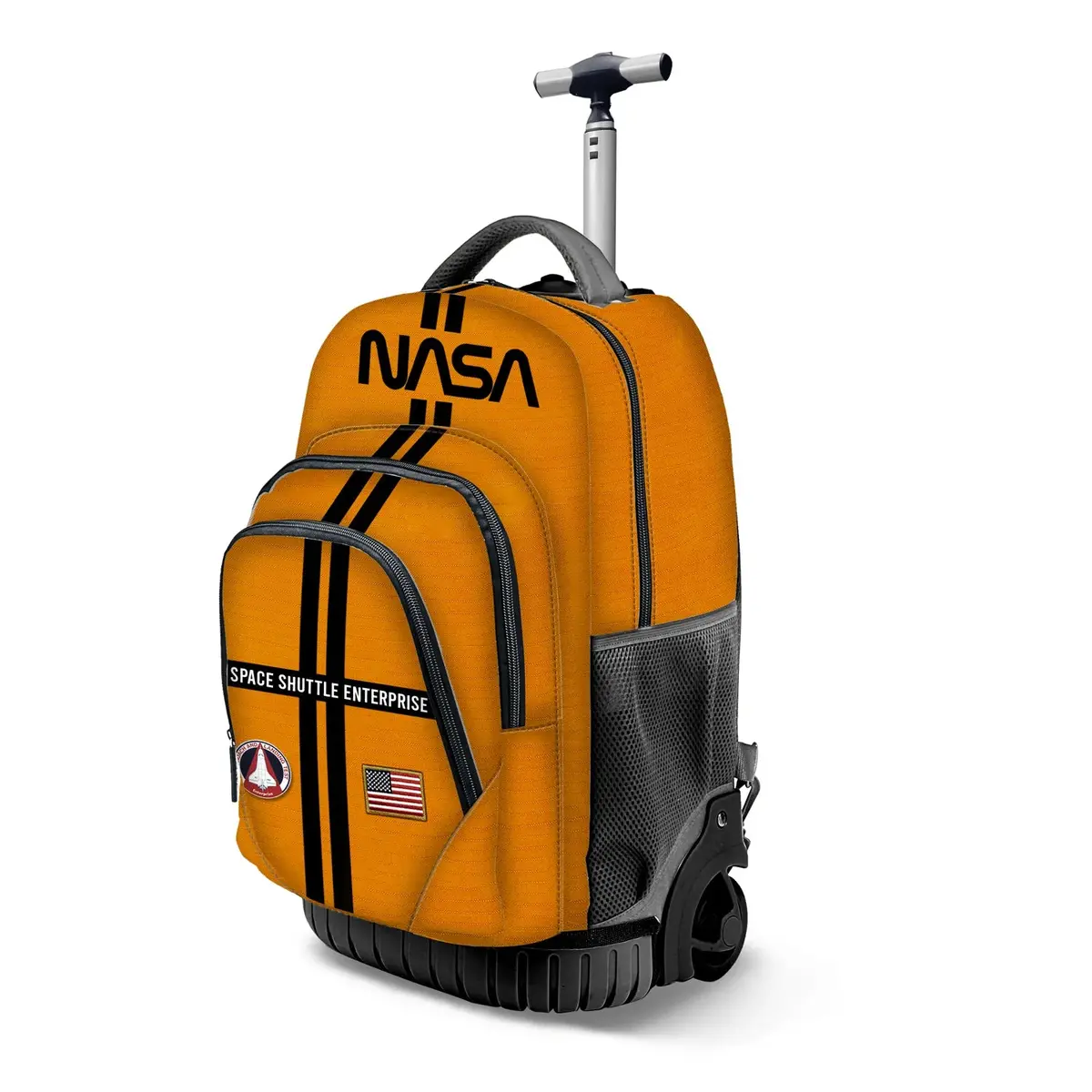 Nasa Orange Fan Gts Trolley Backpack Nasa Lines 1