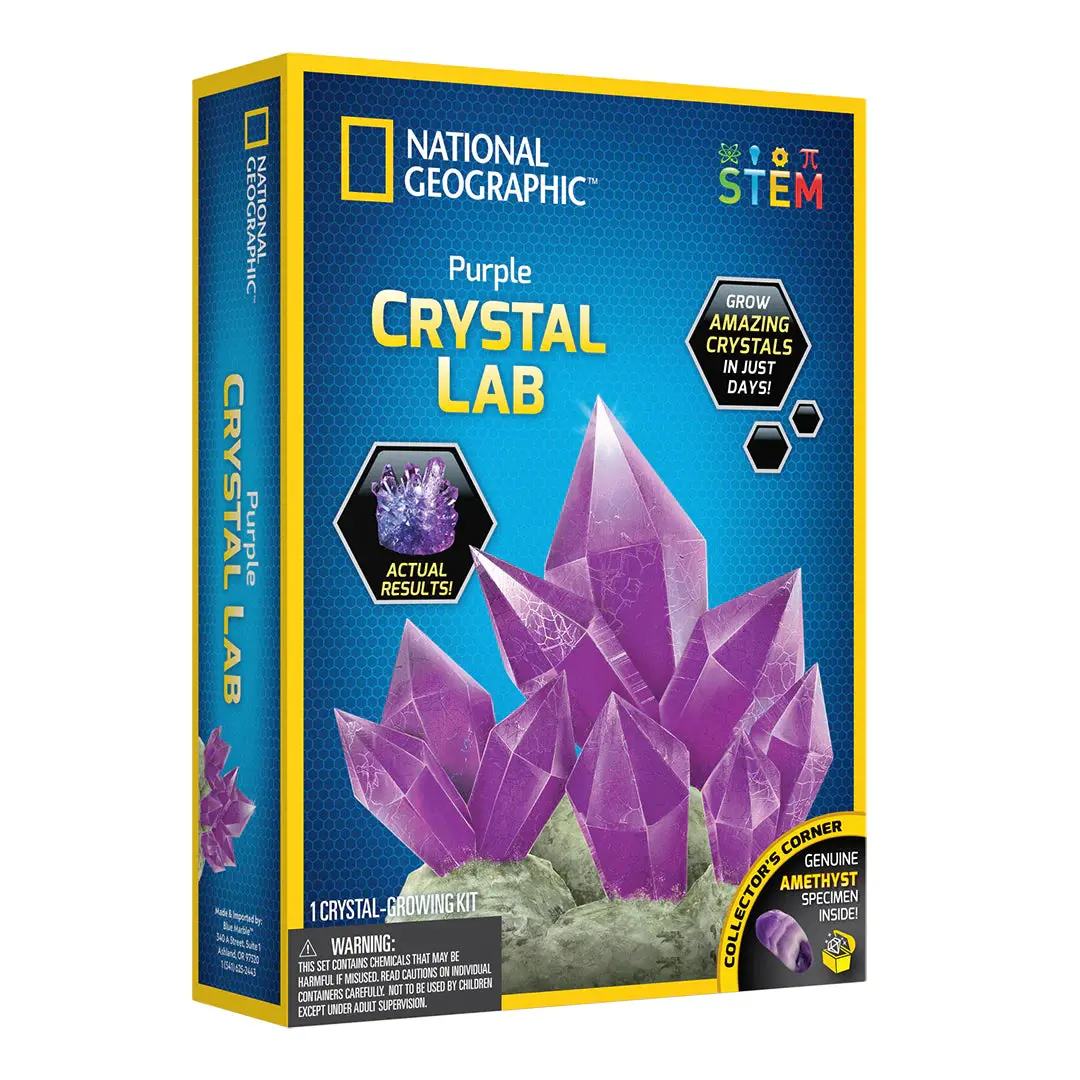 National Geographic Crystal Growing Kit - Purple 1