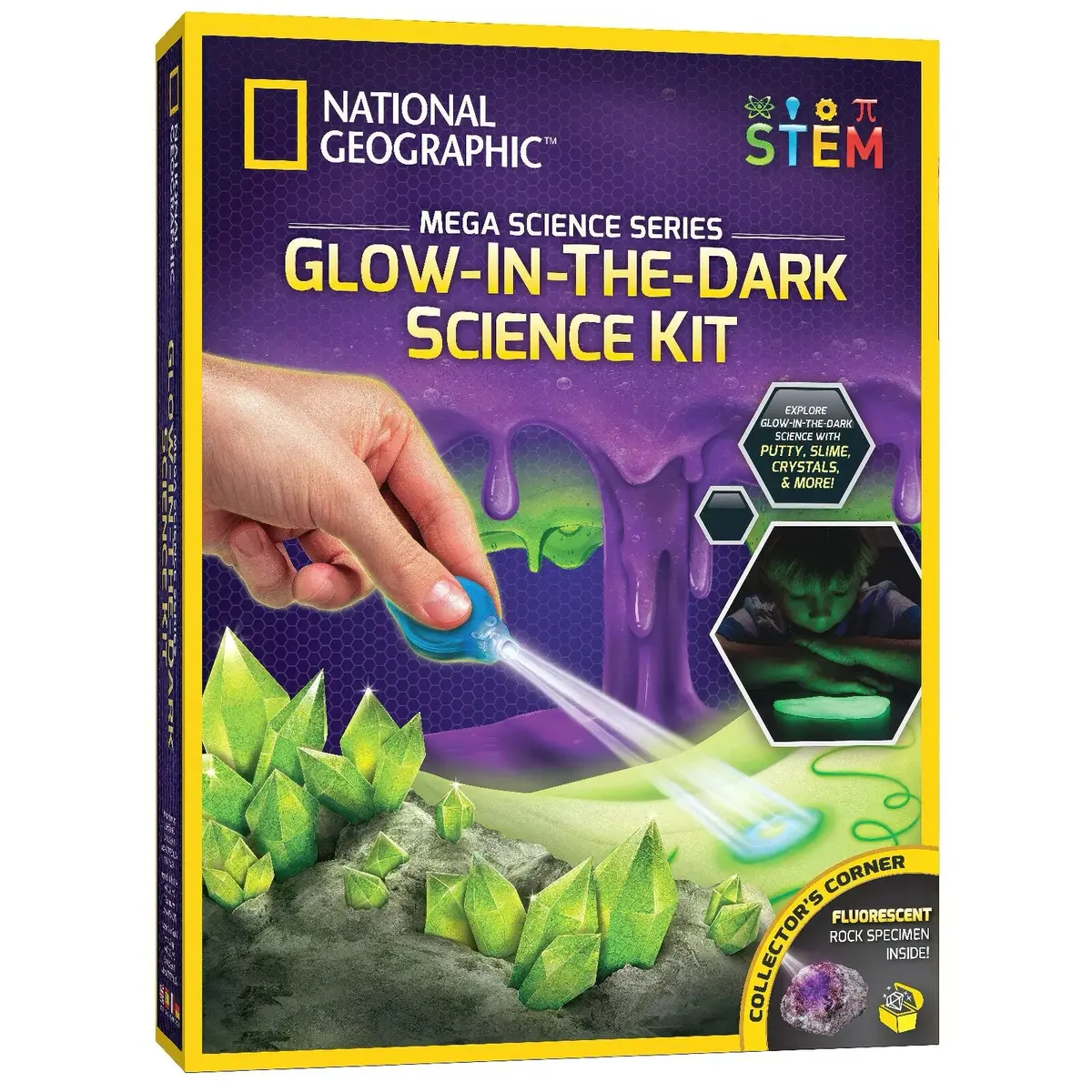 National Geographic Glow-In-The-Dark Mega Science Kit 1