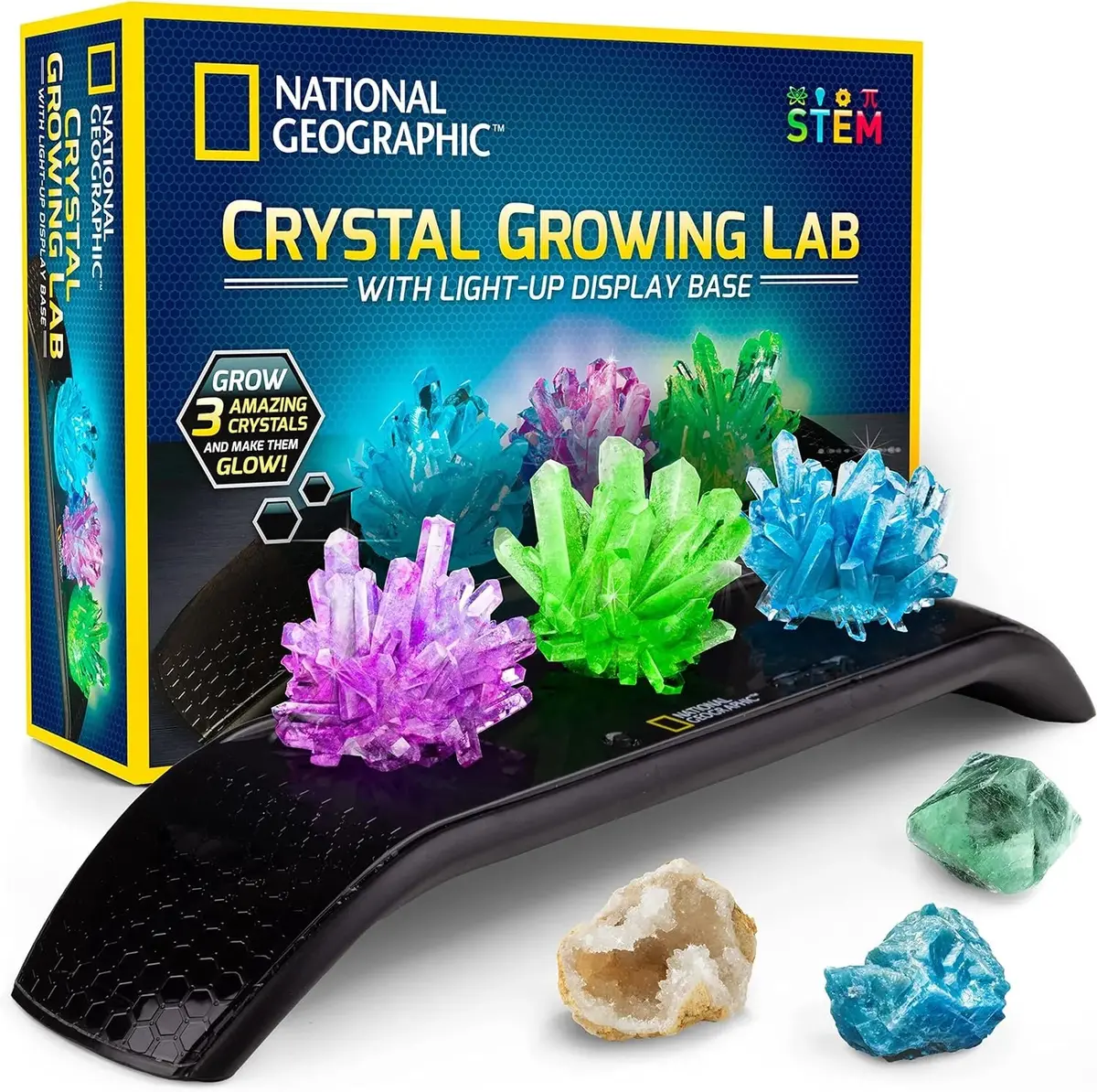 National Geographic Light Up Crystal Growing Lab 1