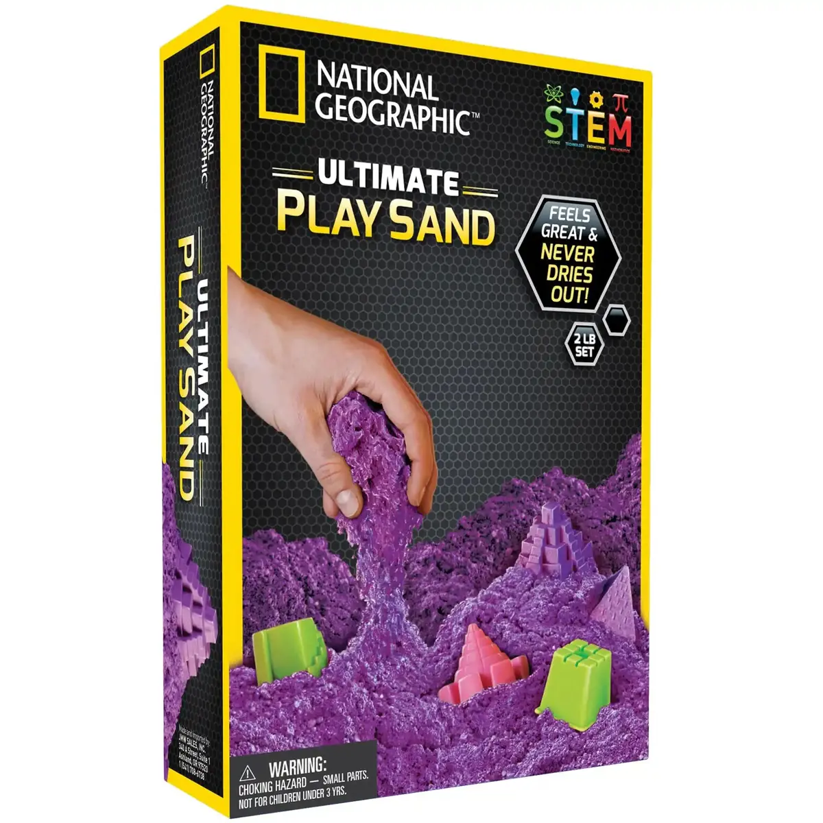 National Geographics Ultimate Purple Play Sand 1