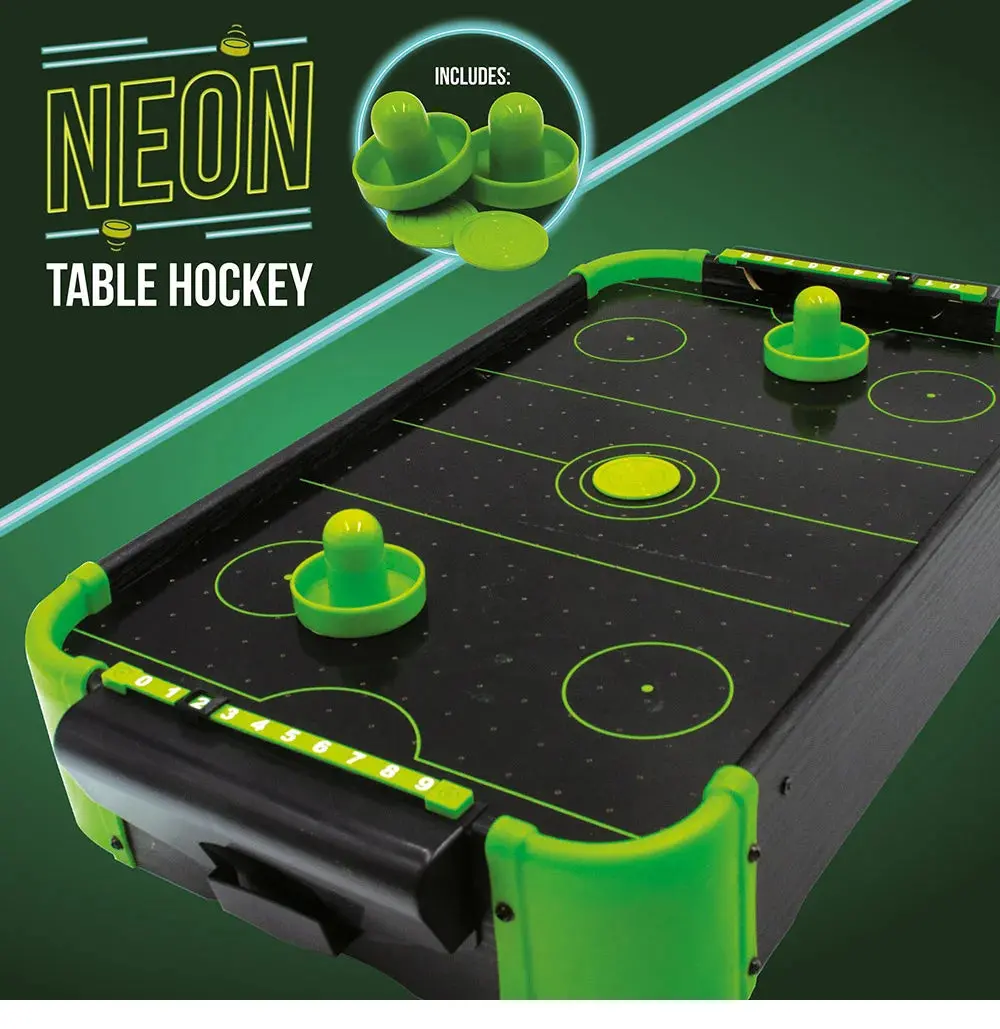Neon Air Table Hockey Game 1