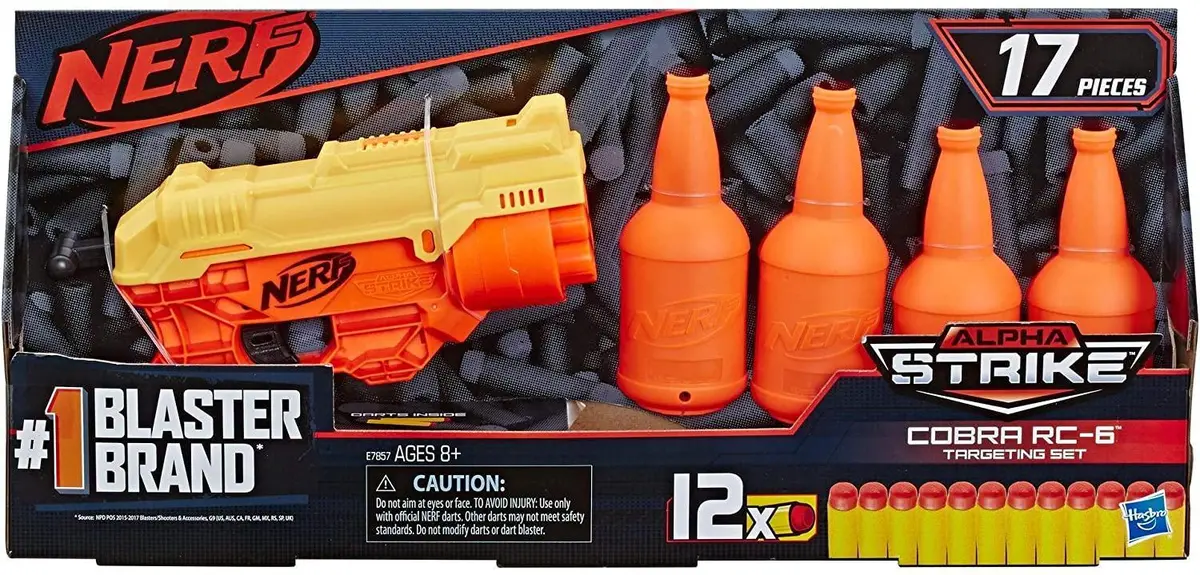 Nerf Alpha Strike Cobra Rc-6 Targeting Set 1