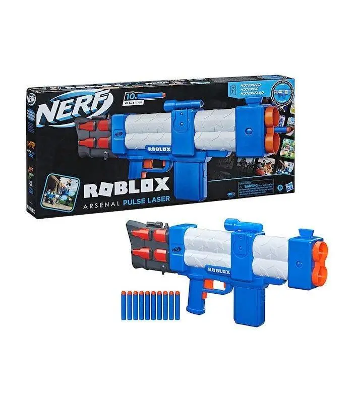 Nerf Roblox Arsenal Pulse Laser Motorized Dart Blaster 1