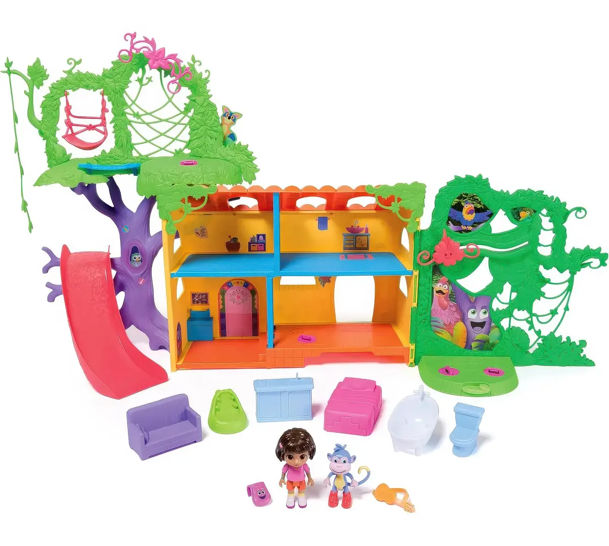 Nickelodeon Dora Explore & Play Rainforest Casita Playset 1
