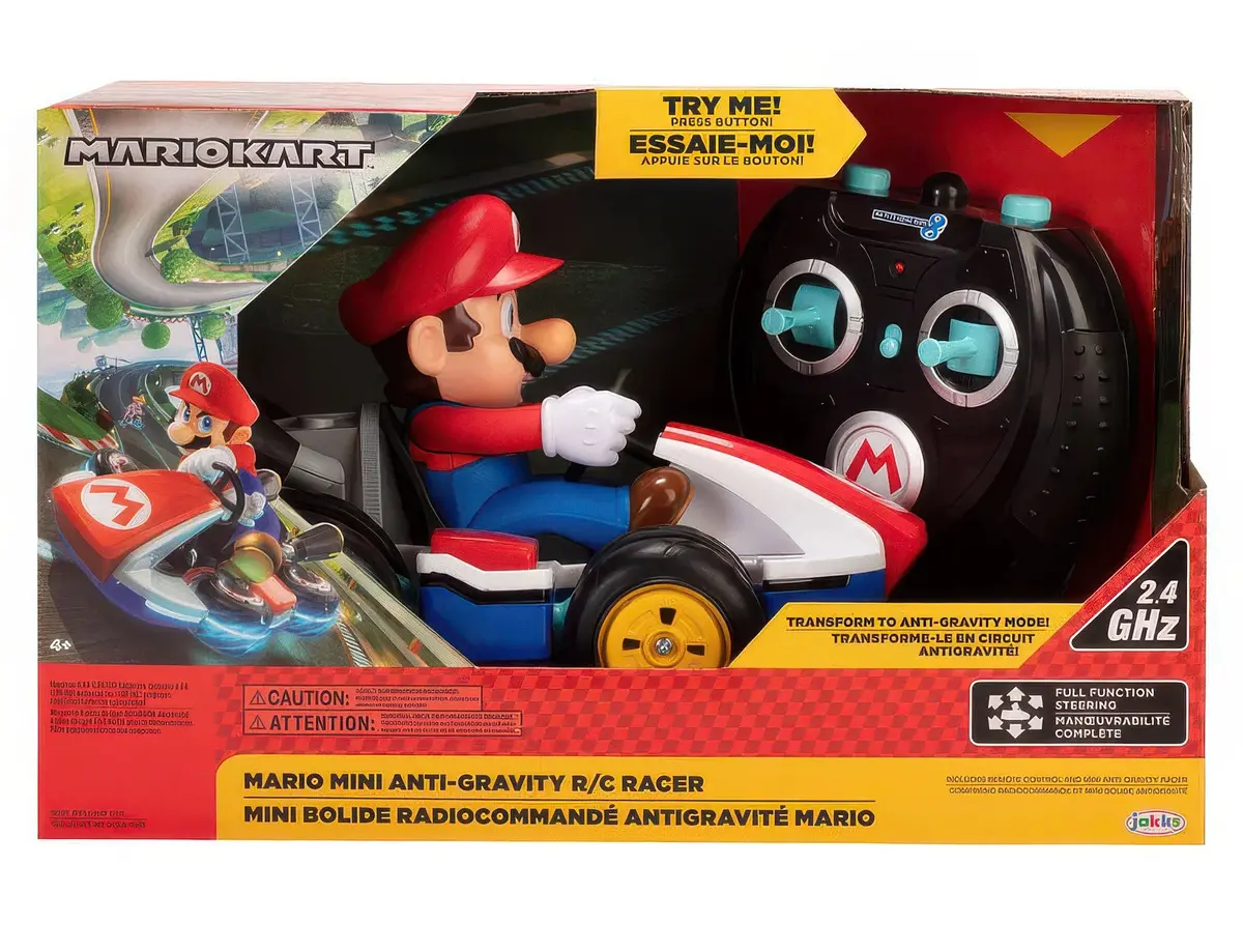 Nintendo Super Mario Kart Mini Rc Racer Radio Control Car 1