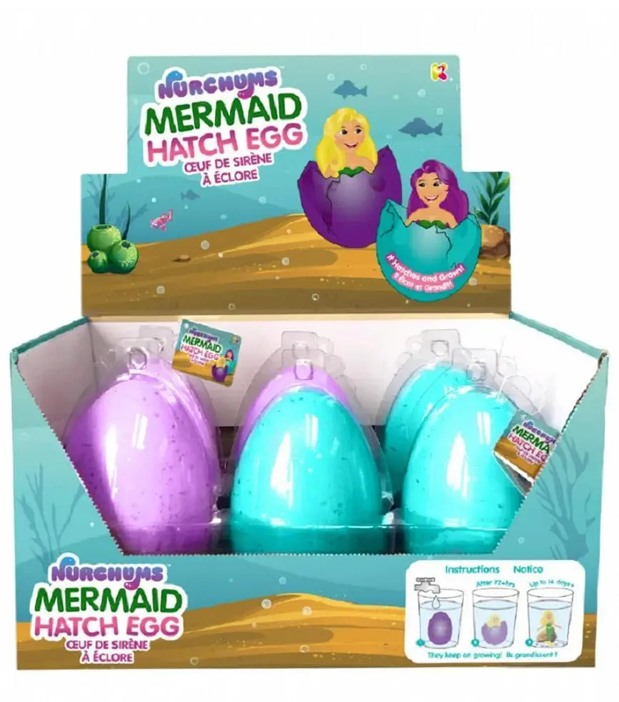 Nurchums Mermaid Hatch Egg 1