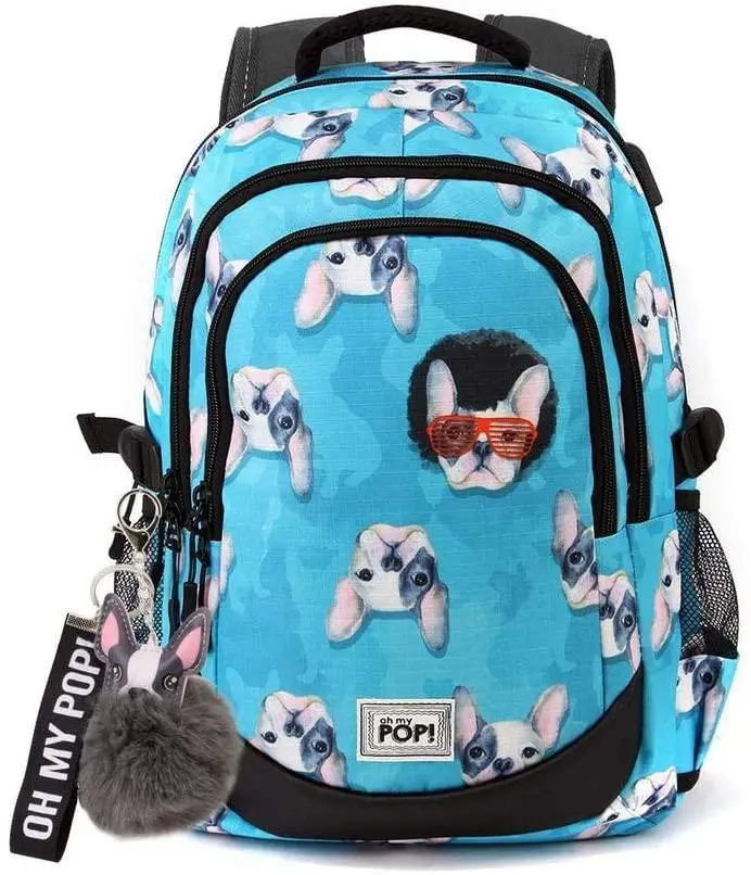 Oh My Pop! Doggy-Running Hs Backpack School Daypack 44Cm School Bags 1