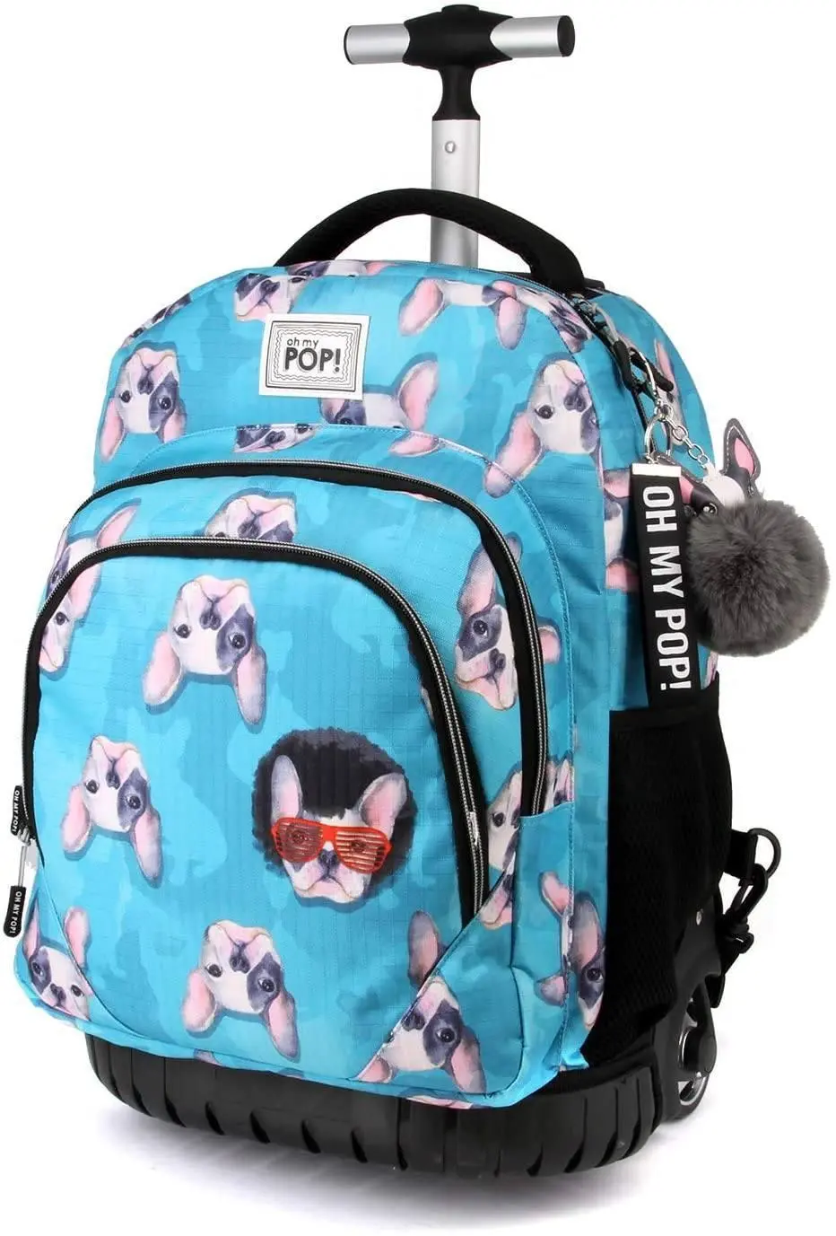 Oh My Pop! Doggy Gts School Trolley-Rucksack Backpack Casual, 47Cm Bags 1