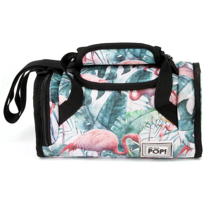 Oh My Pop Tropical Flamingo Lunch Bag 1