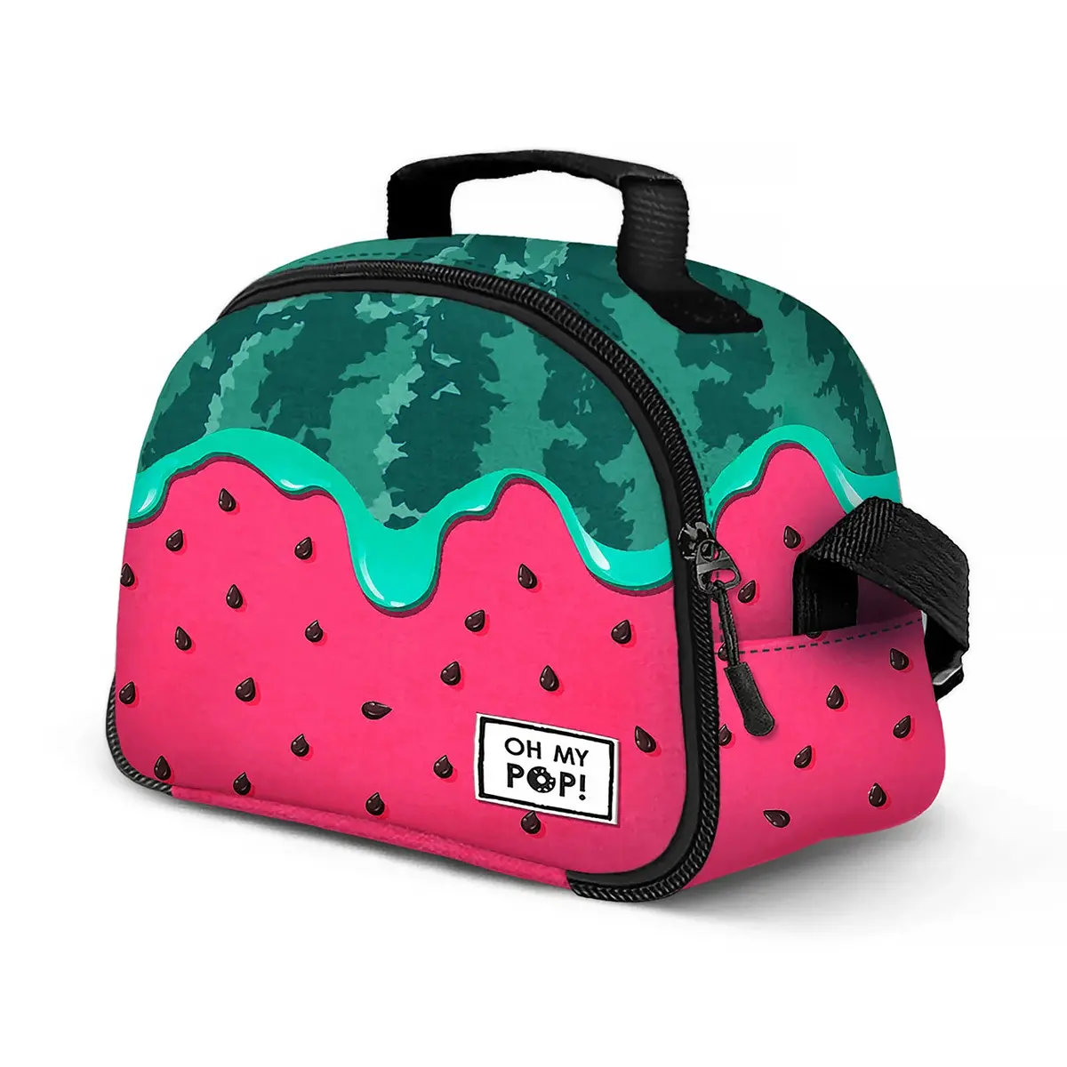 Oh My Pop! Green Thermal Lunch Bag Oh My Pop! Melty Melon 1