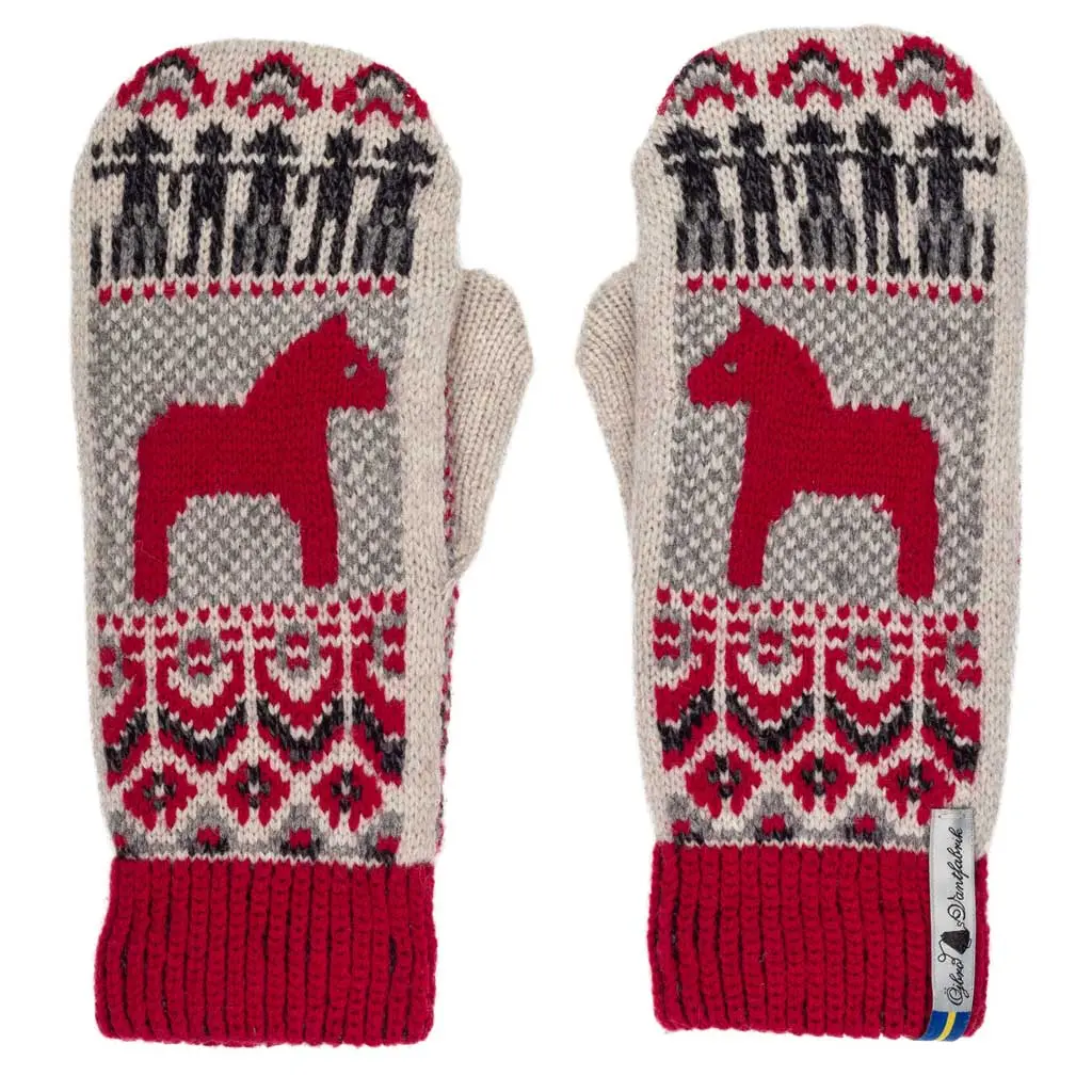 Dalarna Röd Mittens 1