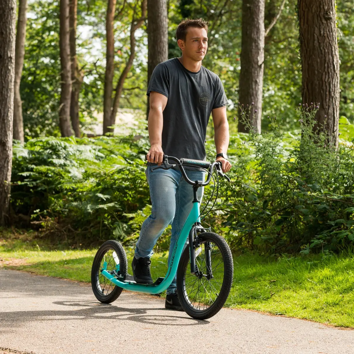 Osprey Bmx Scooter Big Wheel - Blue 1