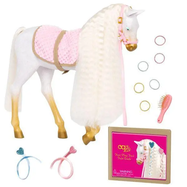 Our Generation 30Cm Andalusian Hair Play Foal 1