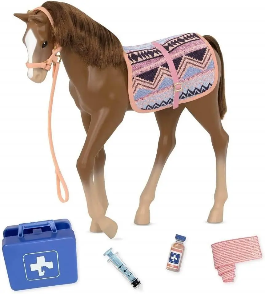 Our Generation 30Cm Chestnut Foal – Caramelle 1