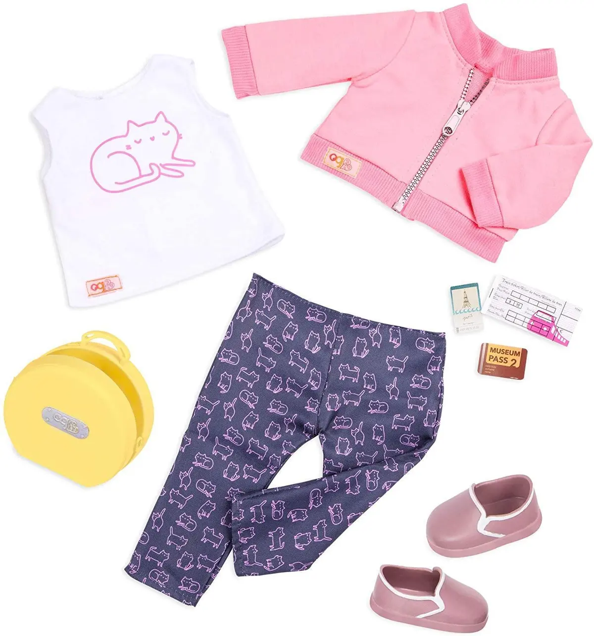 Our Generation Deluxe Clothing - Meow On The Move Outfit 1