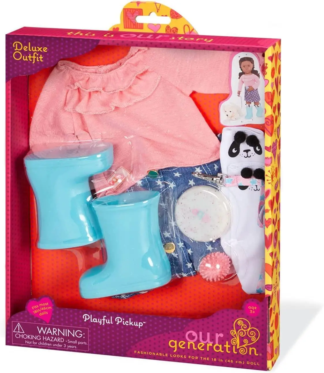 Our Generation Deluxe Doll Clothes - Dog Sitter 2