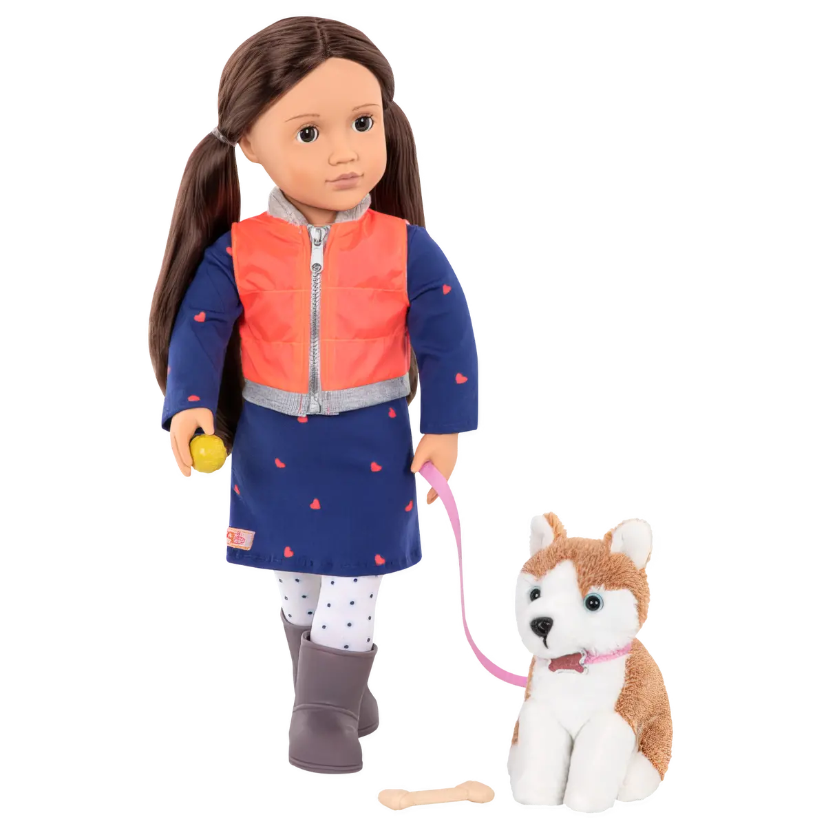Our Generation Doll Leslie And Pup 1
