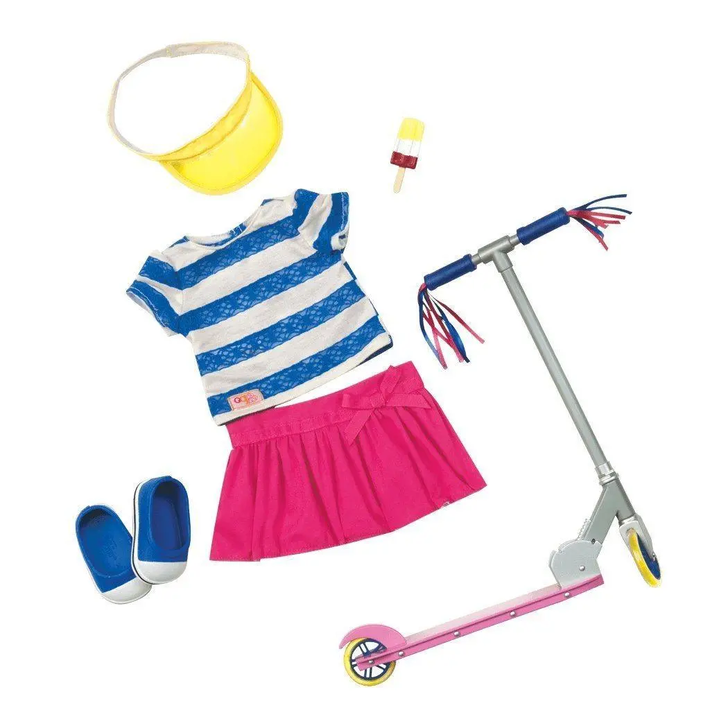Our Generation Dolls Cute To Scoot Outfit Bd30200 1