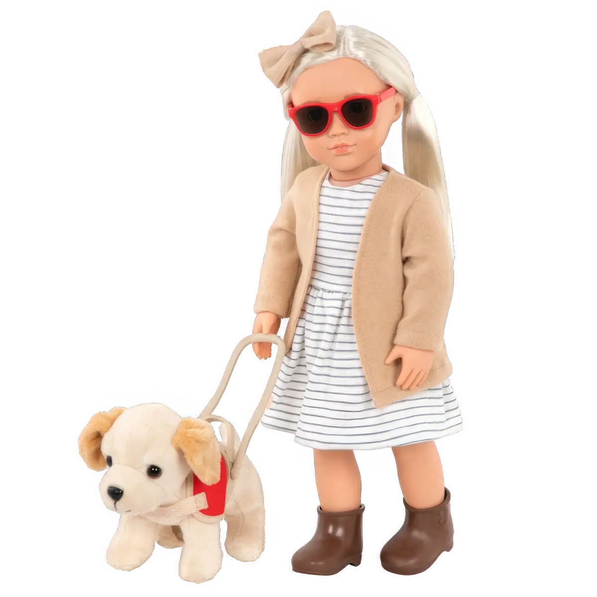 Our Generation Marlow 18-Inch Doll And Guide Dog 1